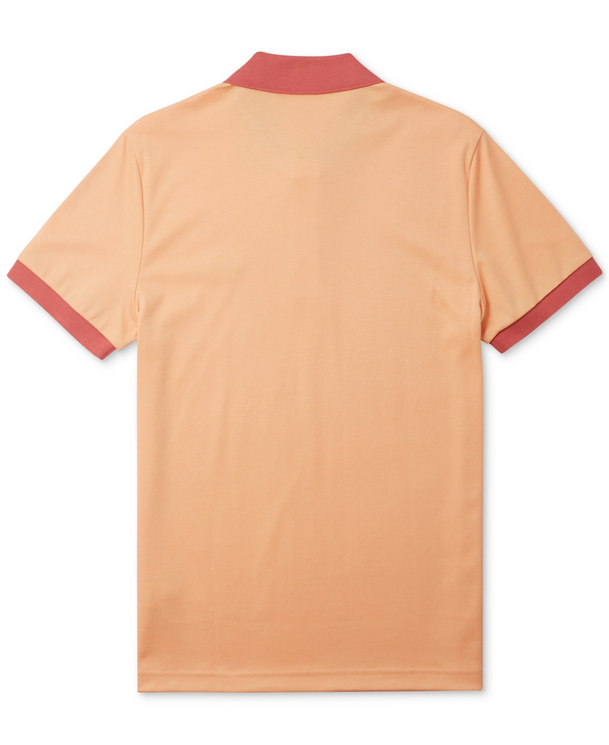 LACOSTE MEN'S SHORT-SLEEVE CONTRAST-TRIM POLO SHIRT, CREATED FOR MACY'S