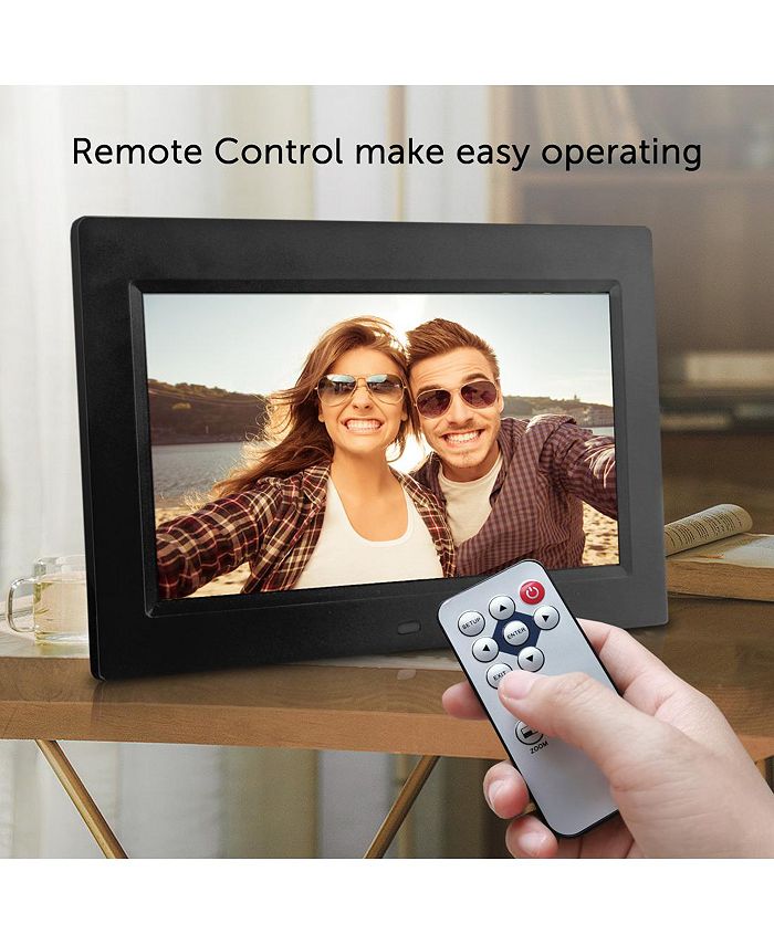 Sungale 10 inch Digital Photo Frame, Black, 1024x600 USB & SD card