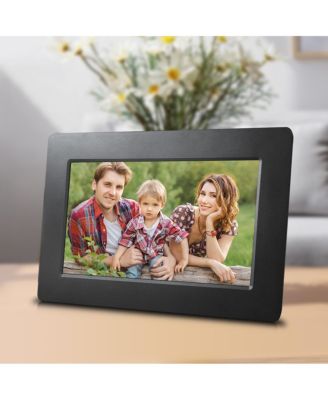 7 inch Digital Photo Frame, Black, 1024x600 - USB & SD card Support