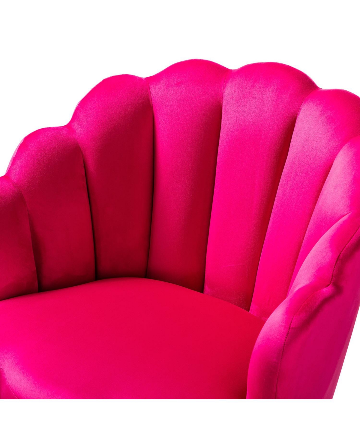 Hulala Home Boho Accent Velvet Upholstered Living Room Chairs for Makeup Room Bedroom