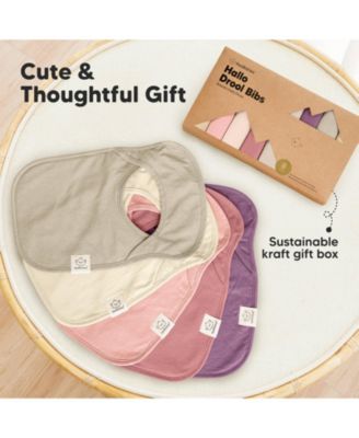 Baby Girls 8-Pack Bibs for Boys, Girls, Pull-on Bibs, Drool Bibs Boy, Girl, Bib Unisex