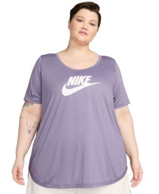 macy's nike plus size tops