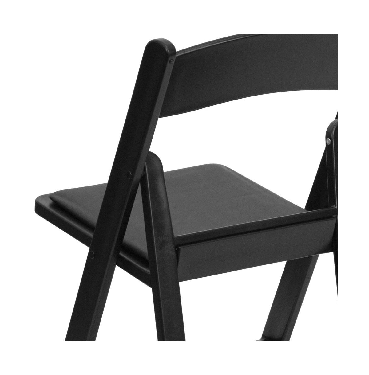 Emma+Oliver Folding Chair - Resin– 2 Pack 800Lb Weight Capacity Event Chair
