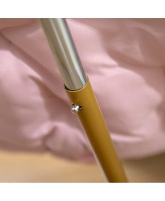 1 Count With Cozy Faux Fur Cushion And Metal Frame For Dorms, Bedrooms, Apartments And More - Ersa Oversize Folding Saucer Chair