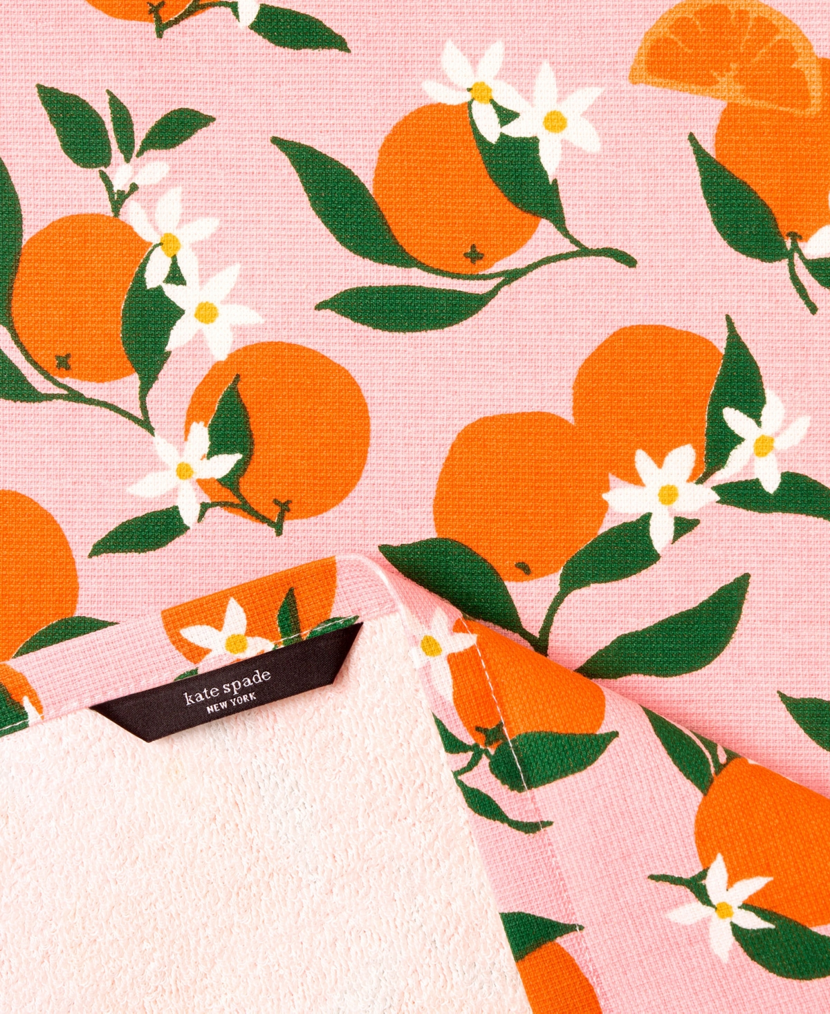 Kate Spade New York Squeeze the Day and Spring Gingham Kitchen Towel 4-Pack