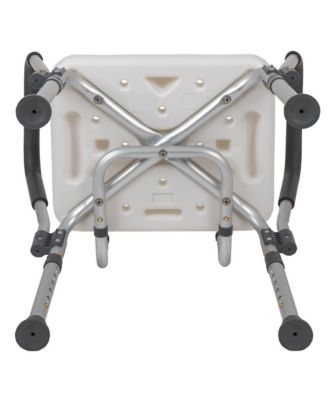 300 Lb. Capacity Quick Release Back & Arm Shower Chair