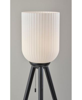 57.5" Wood Kinsley Floor Lamp