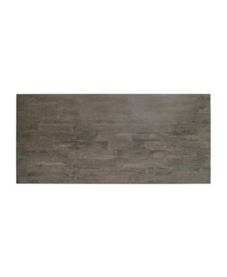 Matty Rustic Coffee Table With Lower Shelf, Farmhouse Style Solid Wood Accent Table