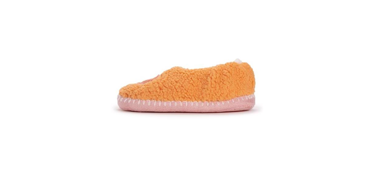 Muk Luks Women's Sherpa Smiley Ballerina