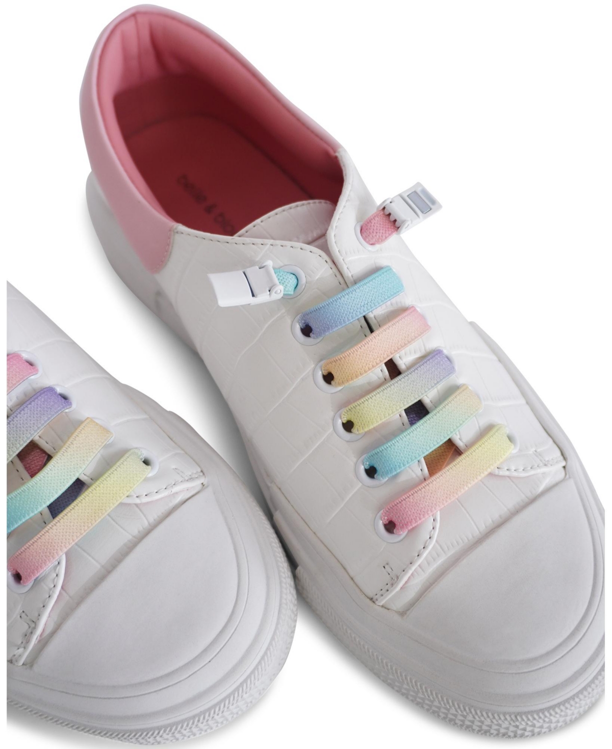 Belle & Bloom Little Girls Just A Dream Croc Leather Sneaker