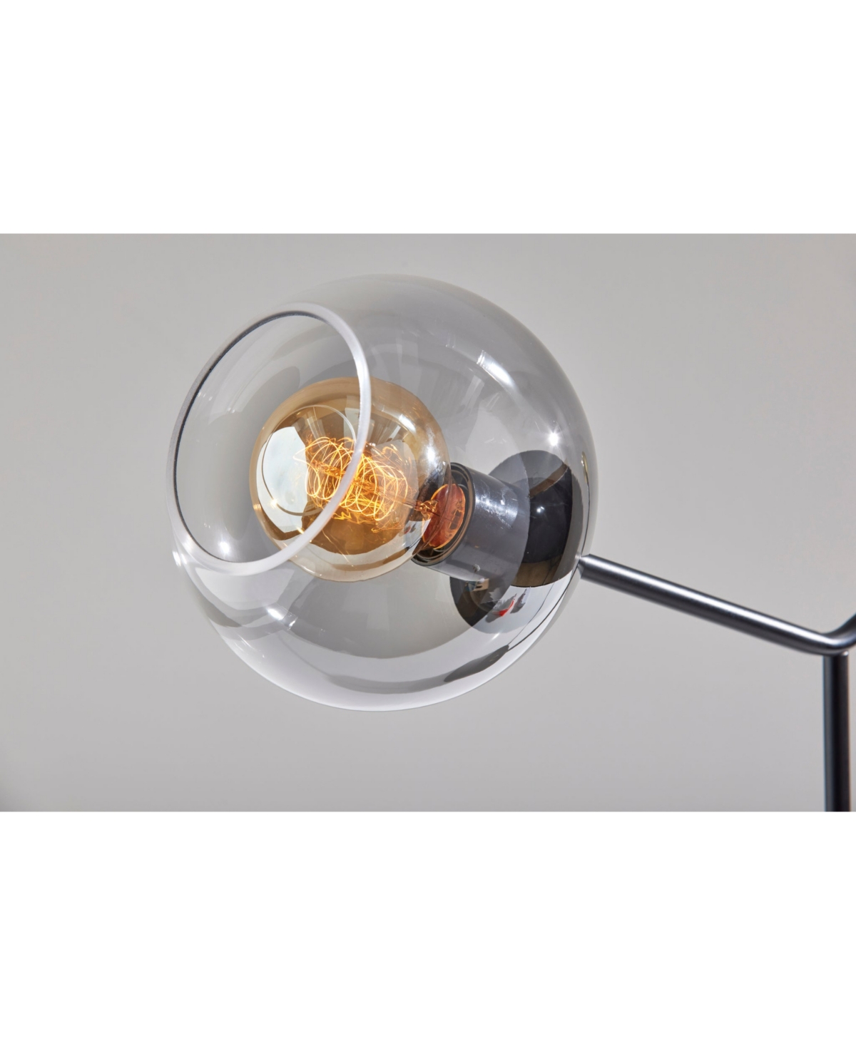 Adesso 23.25" Dusk Table Lamp In Black