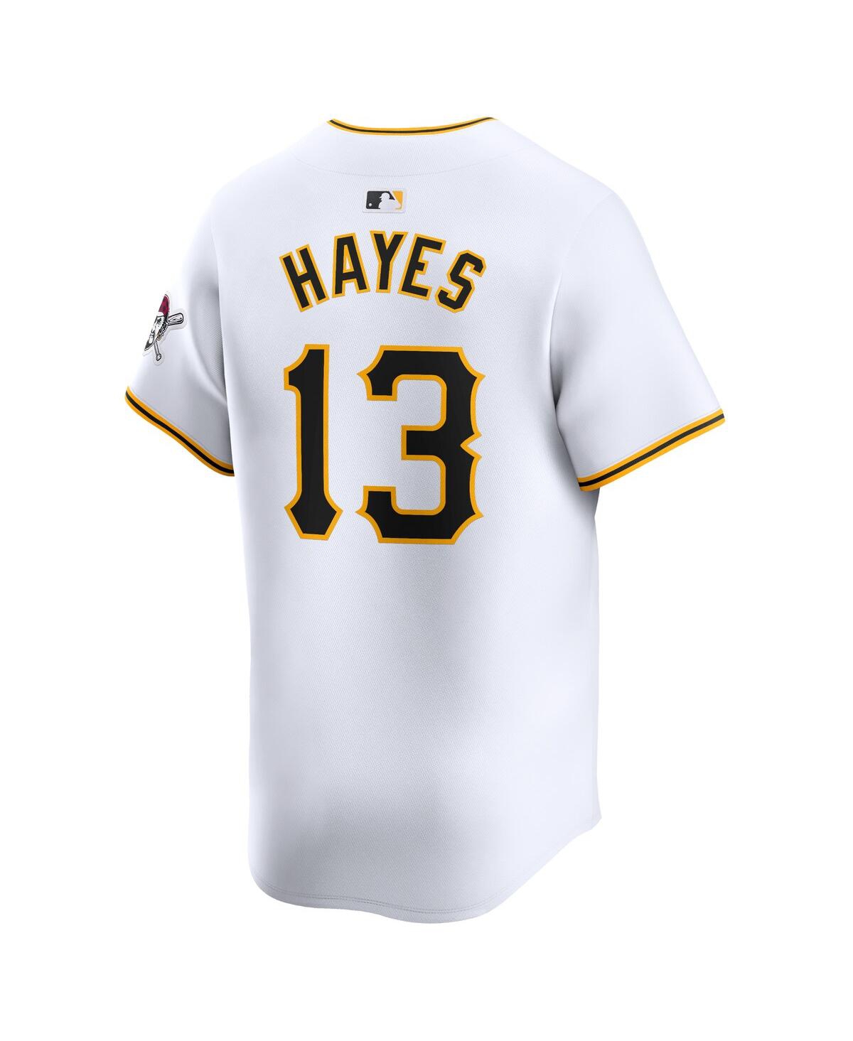 Nike Men's Ke'Bryan Hayes White Pittsburgh Pirates Home Limited Player Jersey -ptb