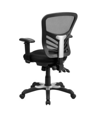 1 Pc Mesh Adjustable Arm Multifunction Swivel Ergonomic Mid-Back Executive Chair – Office Chair