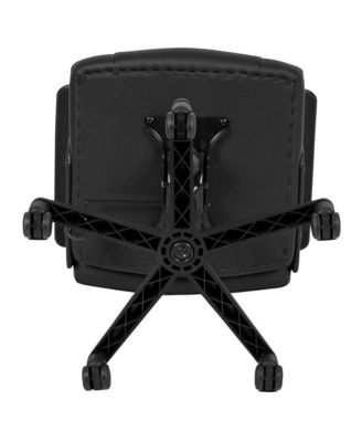 Task Chair, Mid-Back, Padded Seat & Back, With Arms, Adjustable, Office Furniture