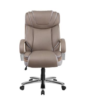 500 Lb. Big & Tall Leathersoft Executive Ergonomic Office Chair With Wide Seat