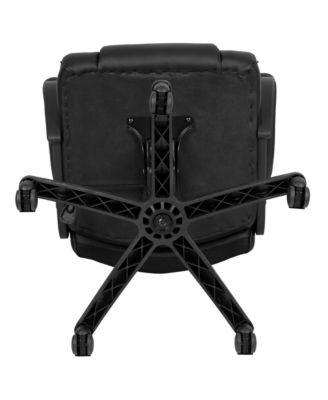   High Back   LeatherSoft, Foam, Metal   400 lb Capacity, Tilt Lock, Swivel, Ergonomic   Desk Chair