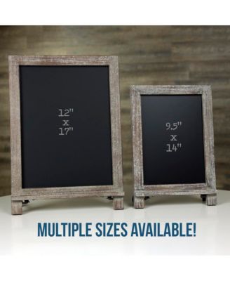 Hanging Or Tabletop Chalkboard With Legs/Wedding Table Sign/Kitchen Countertop Memo Board
