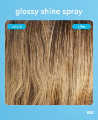 Glossy Shine Spray With Heat Protection, 6.5 oz.