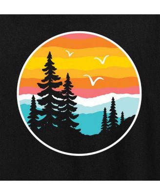 Trendy Plus Size Nature Graphic T-Shirt