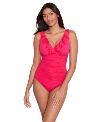 Women s Ruffle One Piece Swimsuit