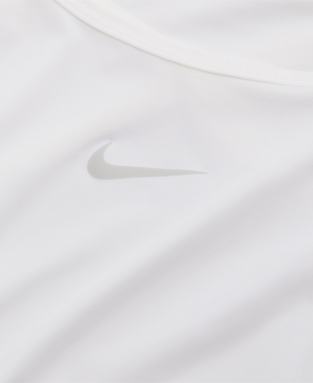 Nike Women's One Classic Dri-fit Short-Sleeve Cropped Twist-Back Top -black