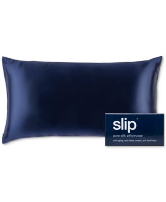 Slip Pure Silk King Pillowcase - Navy Blue 147$