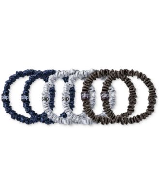 6-Pc. Pure Silk Skinny Scrunchies Set