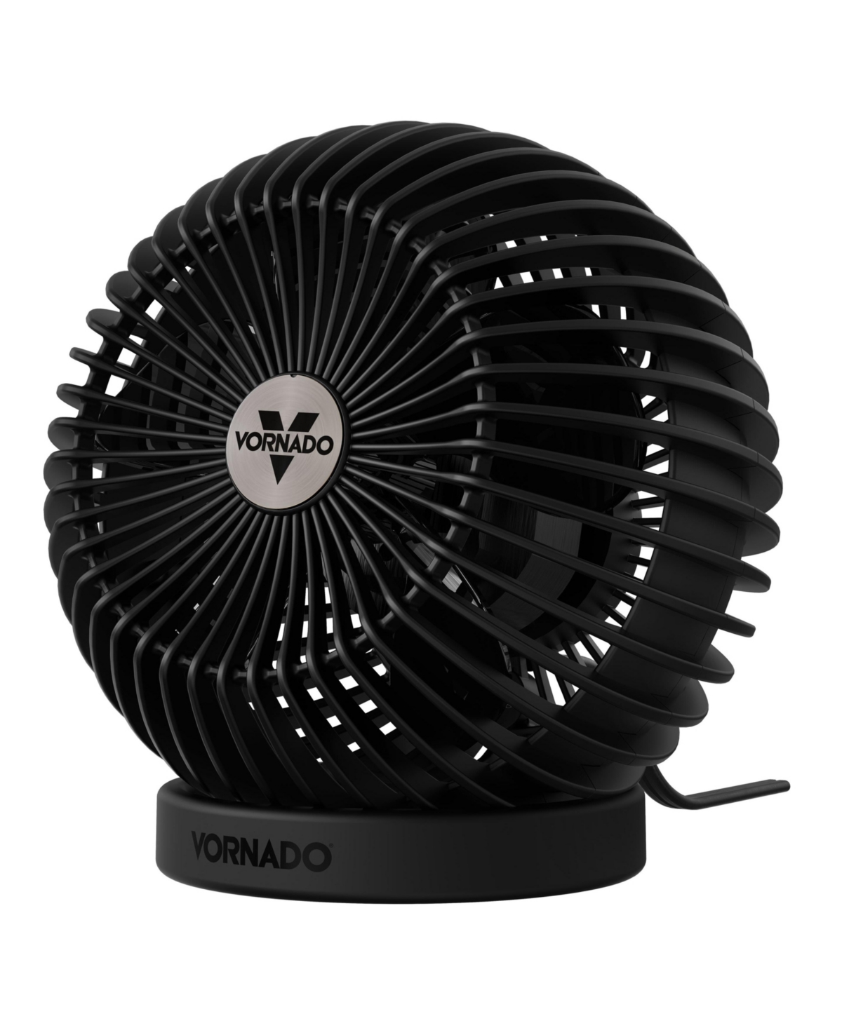Vornado Sphere Personal Fan, Small Desktop Globe Fan In Black