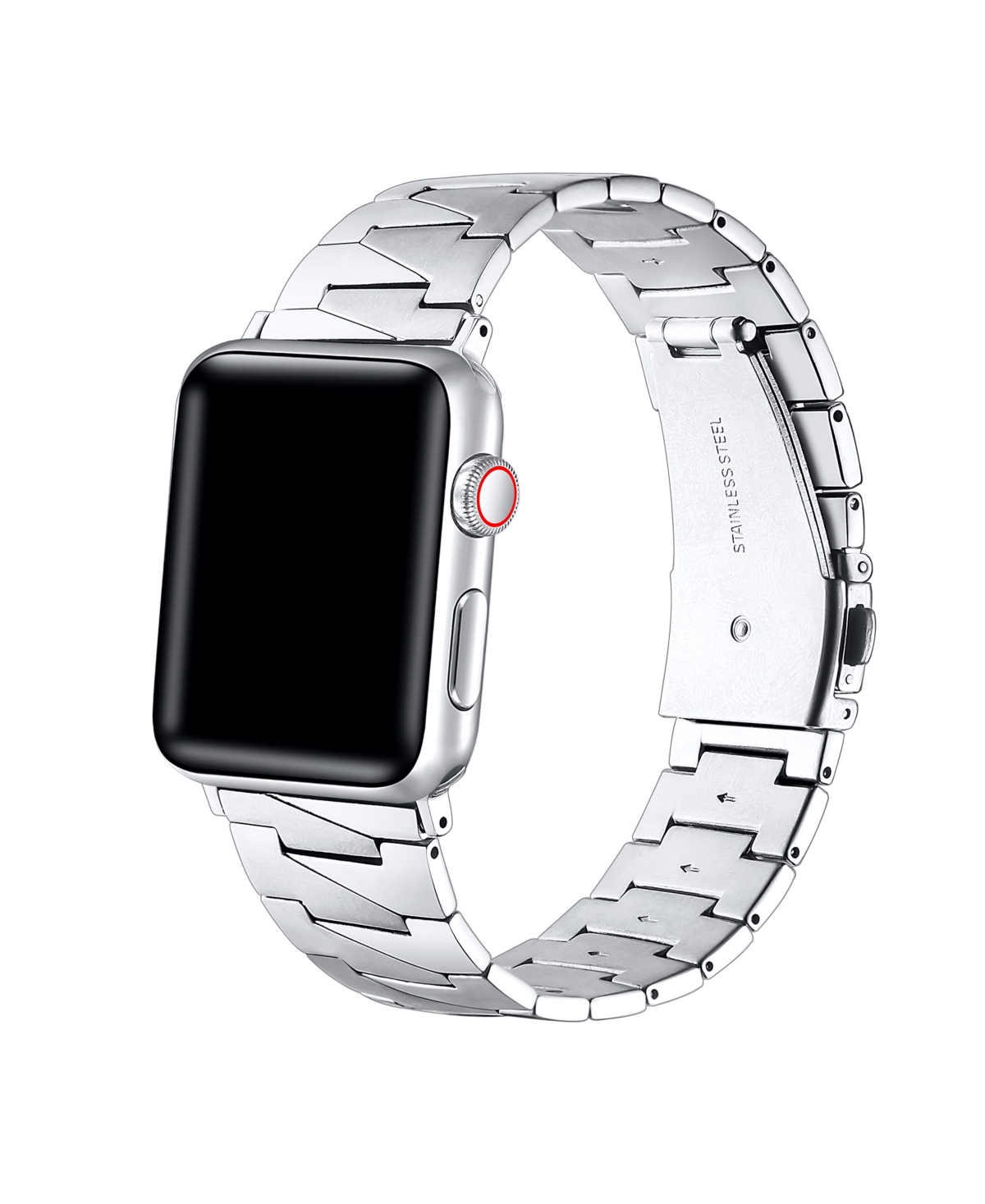 Unisex Scarlett Stainless Steel Band for Apple Watch Size- 38mm, 40mm, 41mm - Rose Gold