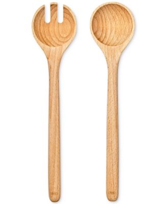 Good Grips Beech Wood 2-Piece Salad Server Set