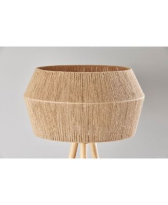 61" Wood Montana Floor Lamp