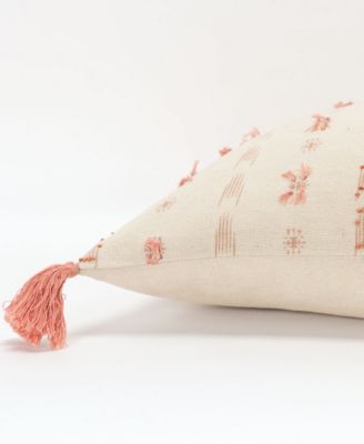 CLOSEOUT! Geometric Polyester Filled Decorative Pillow, 14" x 26"