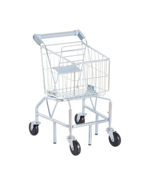 Детская игрушка Kaplan Early Learning Shop with Me Metal Rolling Grocery Cart, Ages 2+