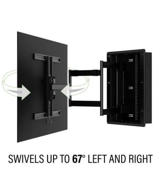 VIWLF128 Premium Large In-Wall Full Motion TV Mount for 42" - 85" TVs