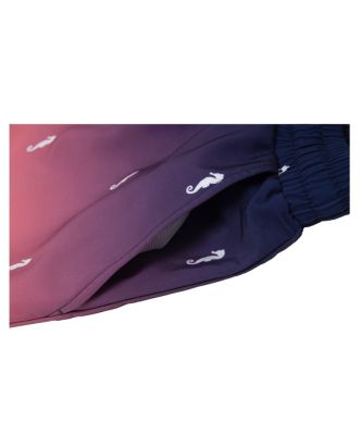 Men's 7" Compression Liner Stretch Swim Trunks UPF 50+