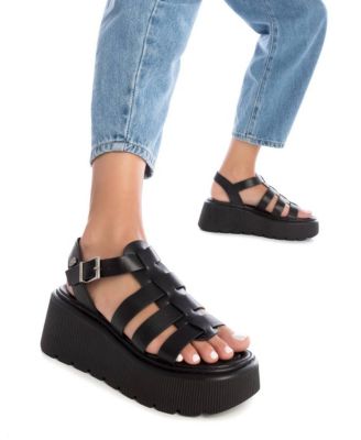 Women's Flatform Sandals By XTI