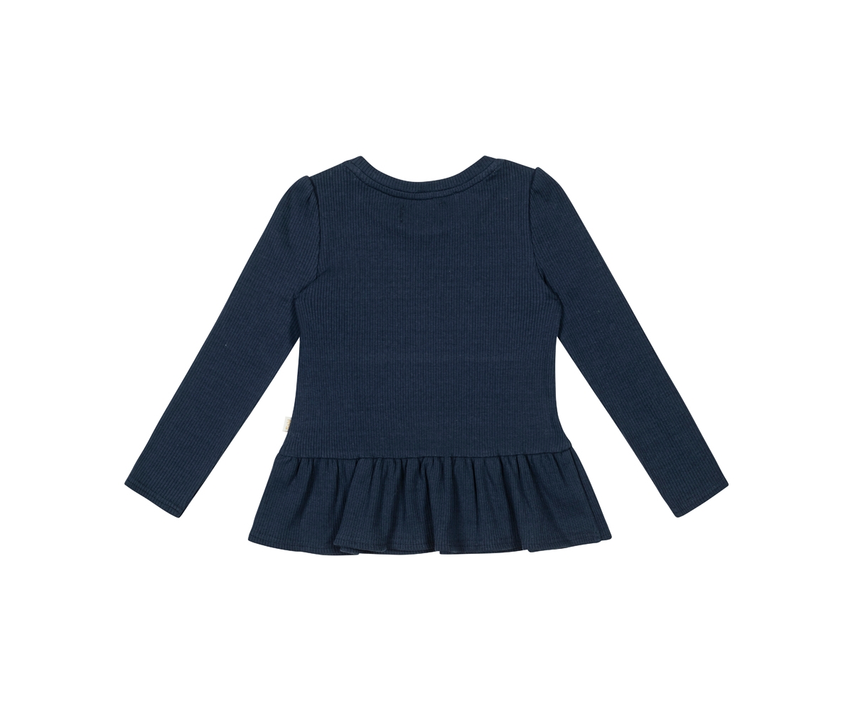 Sammy + Nat Little Girls Sammy + Nat Solid Tunic