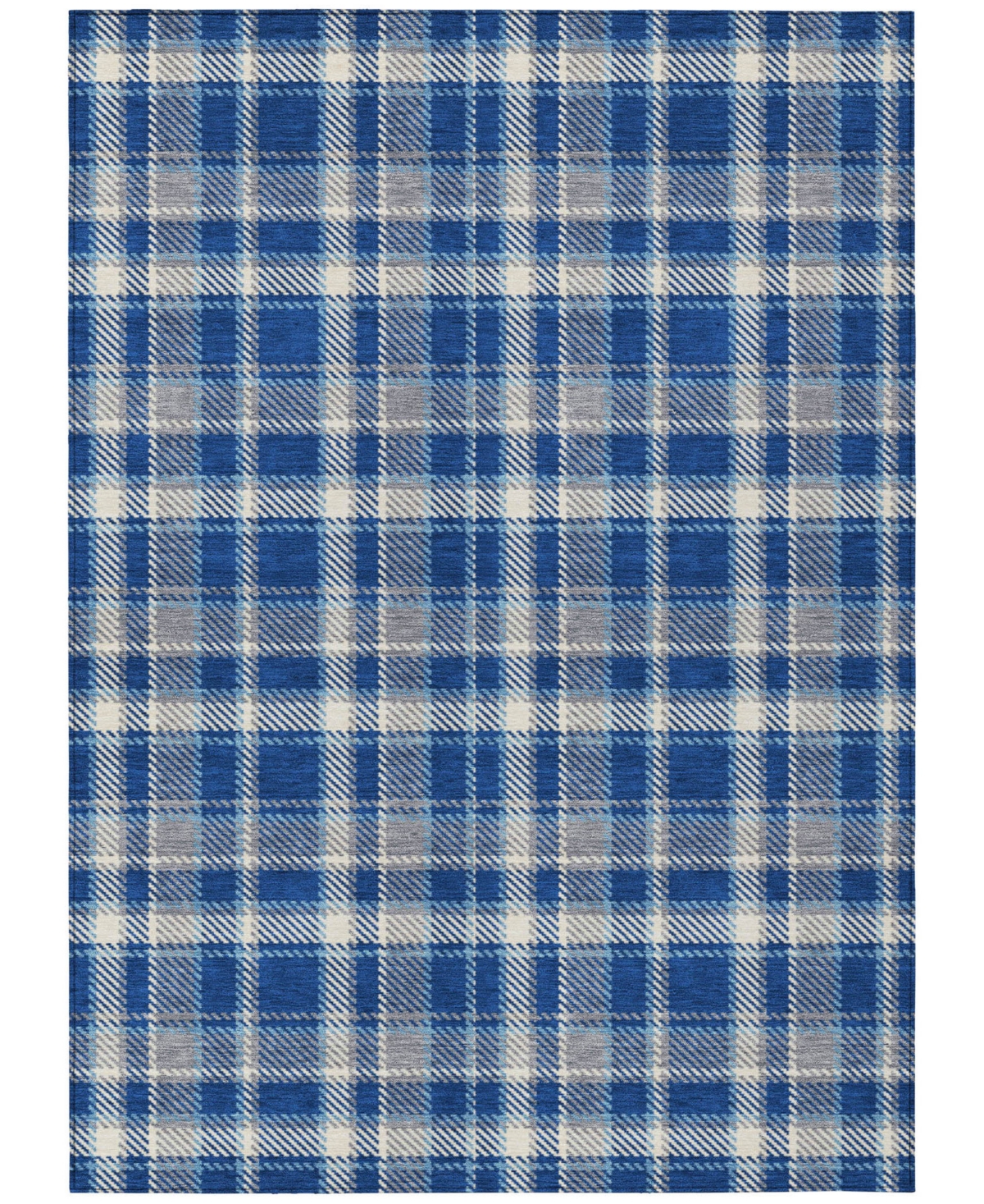 Addison Chantille Machine Washable Acn563 9'x12' Area Rug In Navy