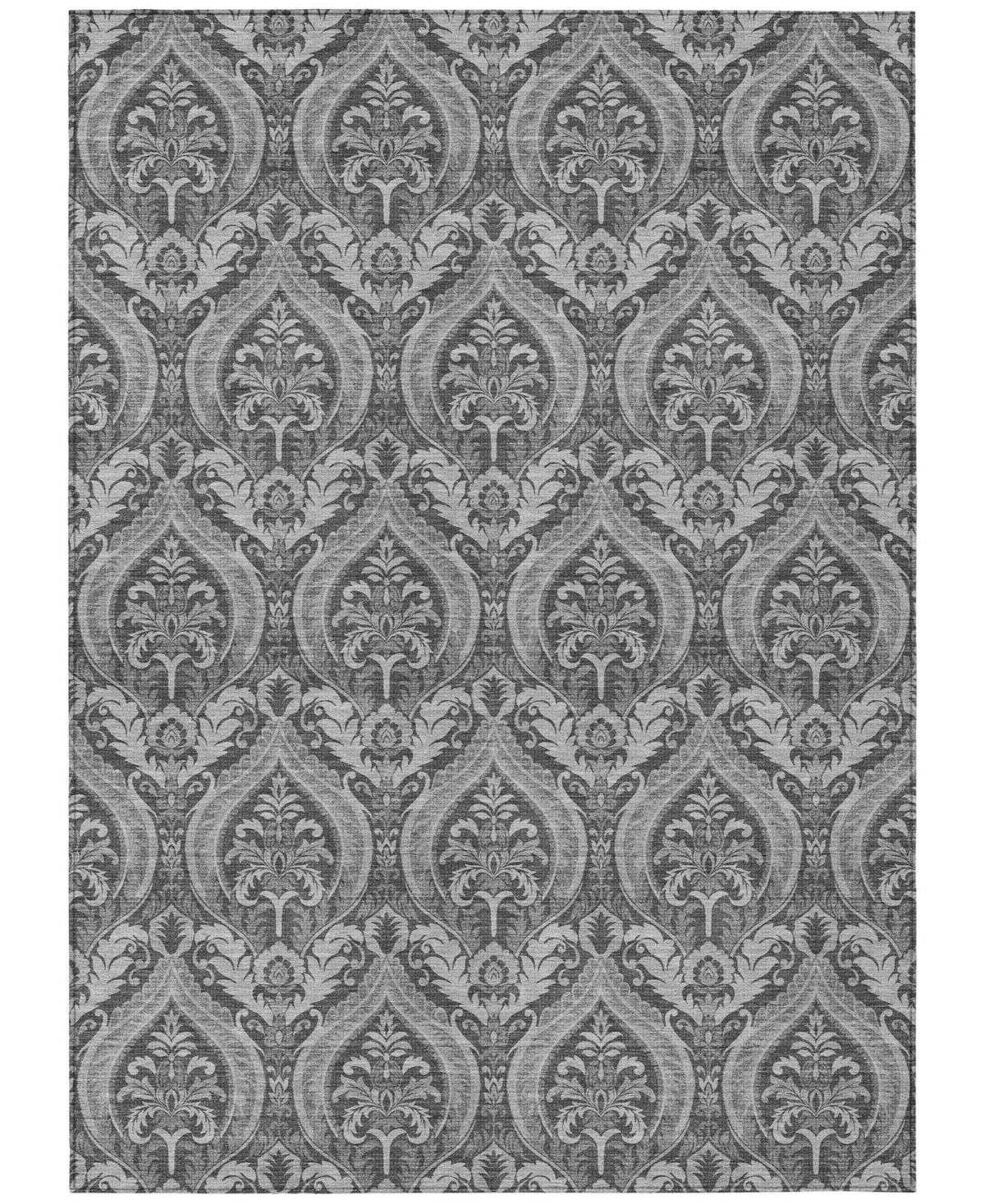 Shop Addison Chantille Machine Washable Acn572 10'x14' Area Rug In Gray