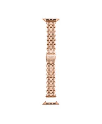 Women's Rose Gold-Tone Stainless Steel Band for Apple Watch, 42,44,45,49mm