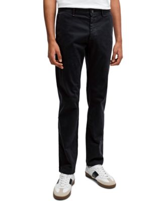 Hugo Boss - Men's Stretch-Cotton Satin Slim-Fit Chinos