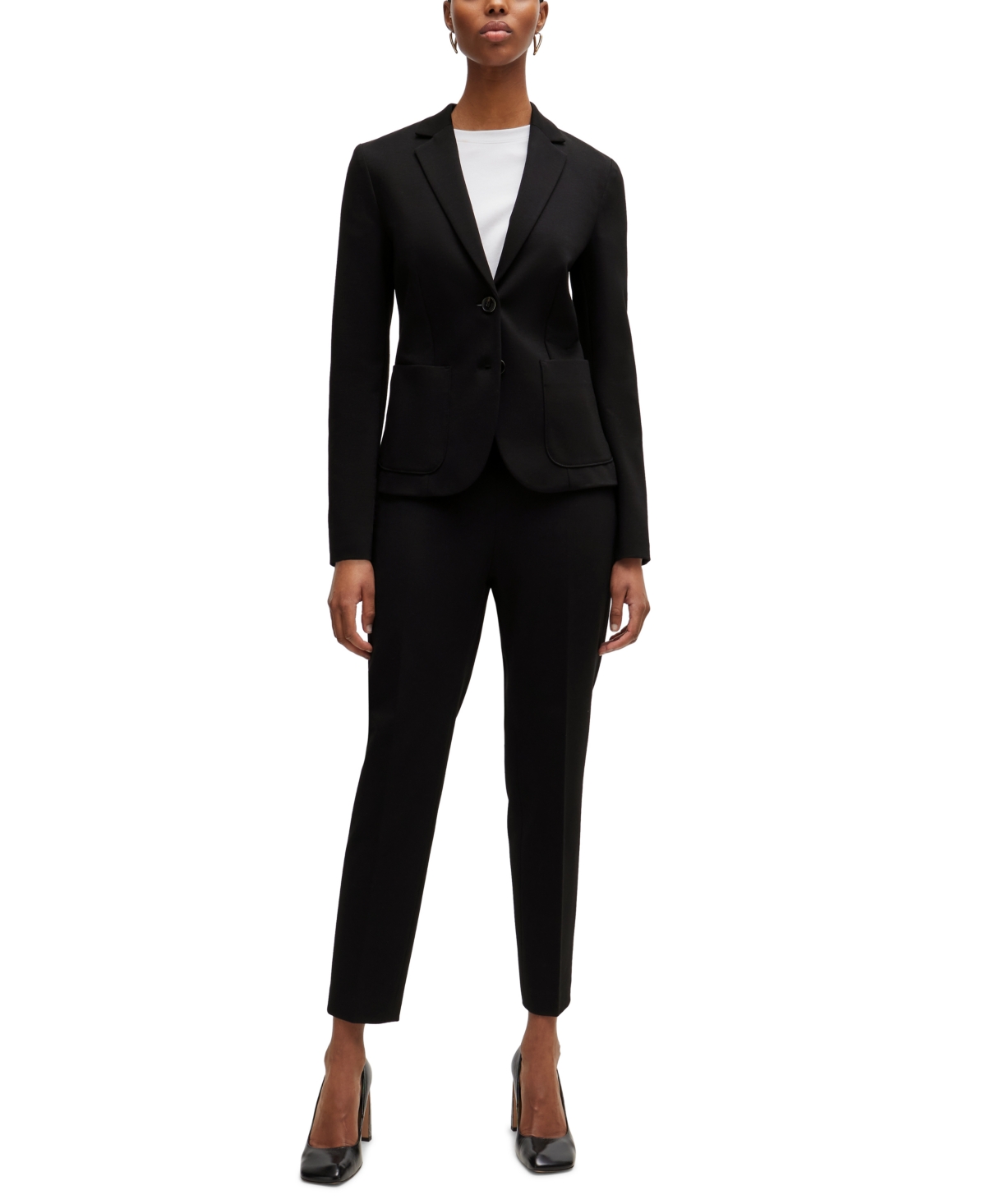 Boss by Hugo Boss Women's Tapered Leg Regular-Fit Pants