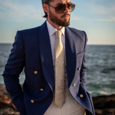 Montecarlo - Silk Jacquard Tie for Men