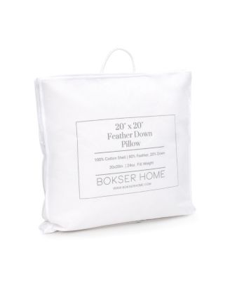 20" x 20" Feather Down Square Throw Pillow Insert