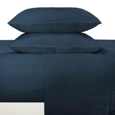 French Linen 3 Piece Sheet Set, Twin