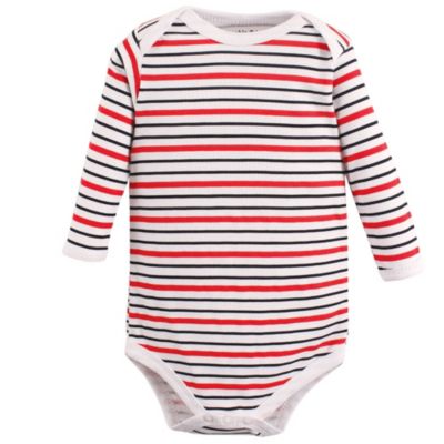 Baby Boys Comfy Cotton Long-Sleeve One-Piece Suits