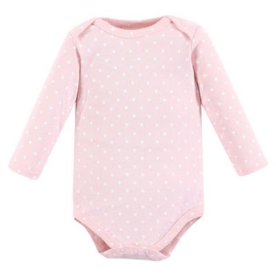 Cotton Long-Sleeve Bodysuits 5-Pack