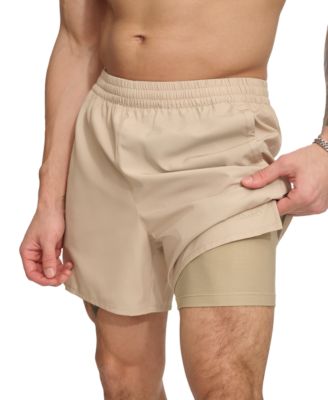 DKNY - Men's Stretch Hybrid 5" Volley Shorts