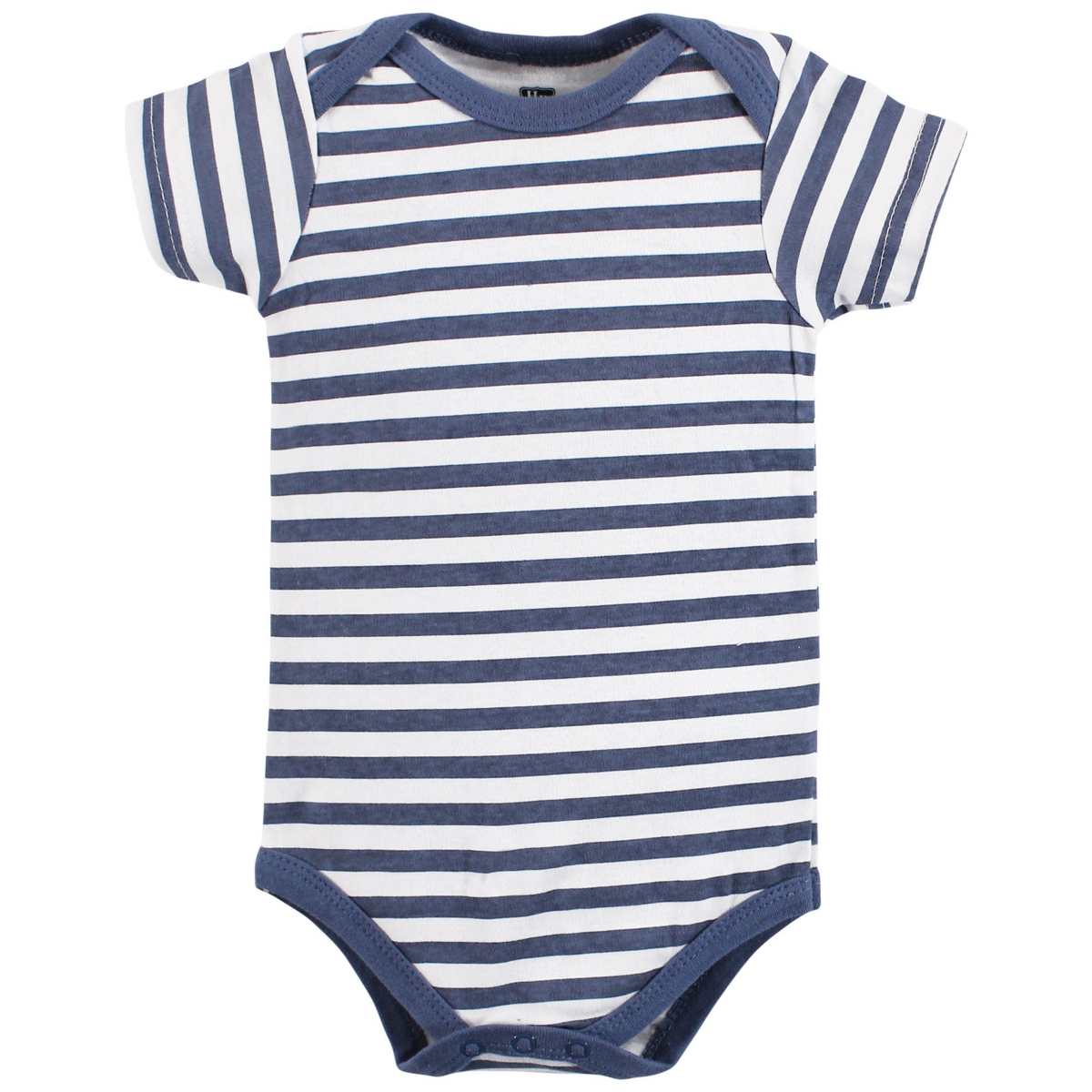 Hudson Baby Baby Boys Unisex Baby Cotton Bodysuits, 3-Pack - Beach dino