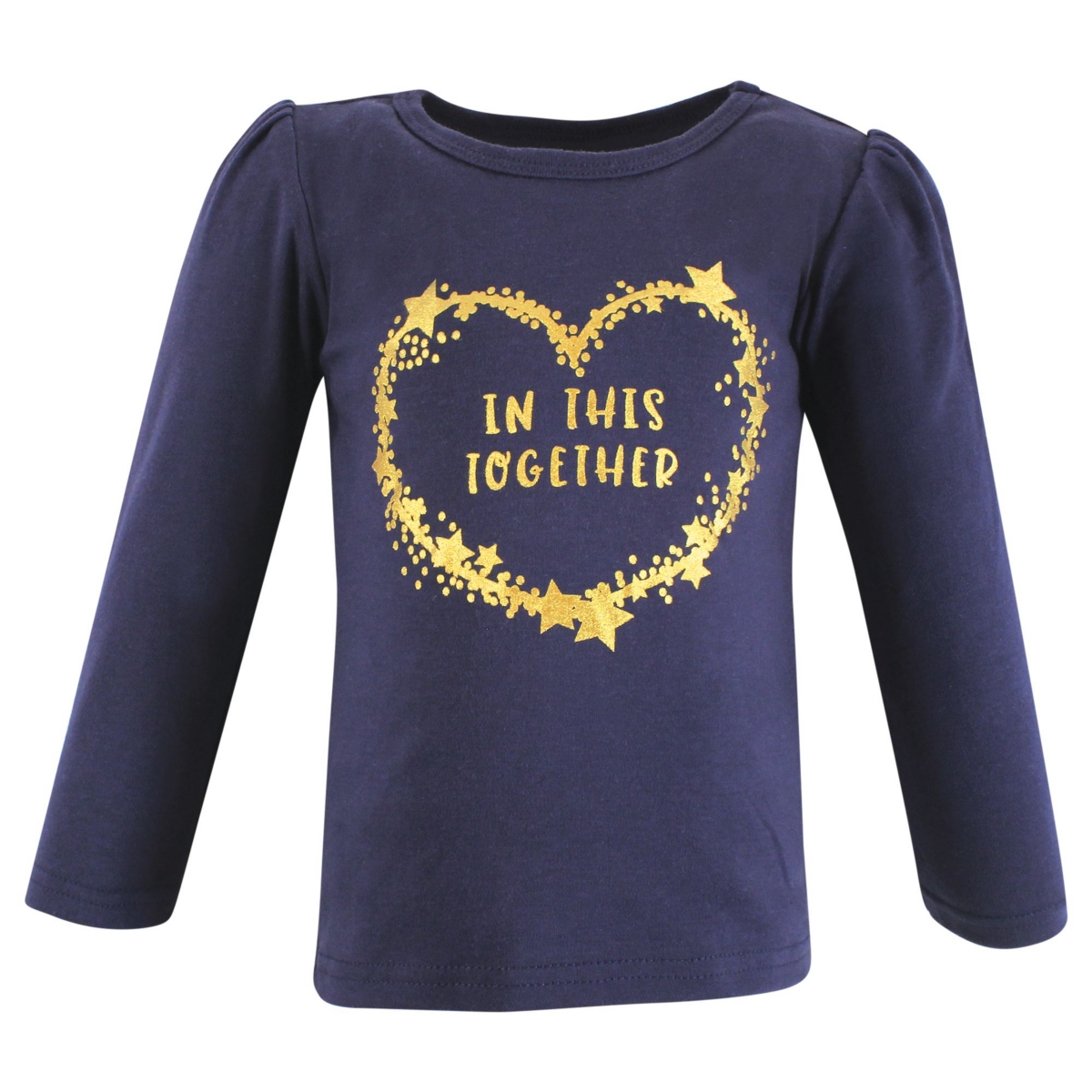 Hudson Baby Baby Girls Long Sleeve T-Shirts,- Be kind